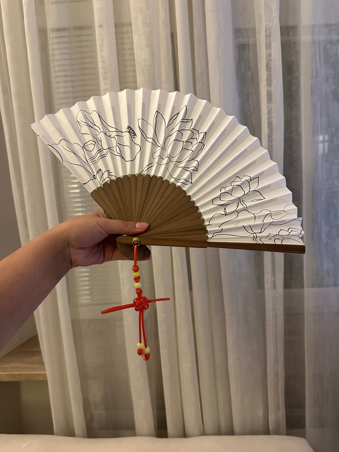 🌸 Traditional Fan and Knot Class