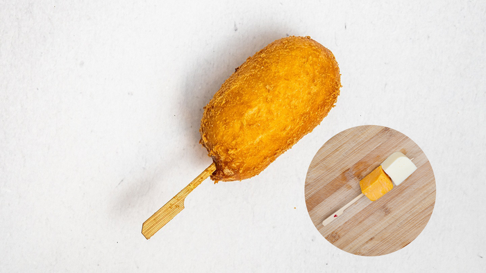 Double Cheese corndog