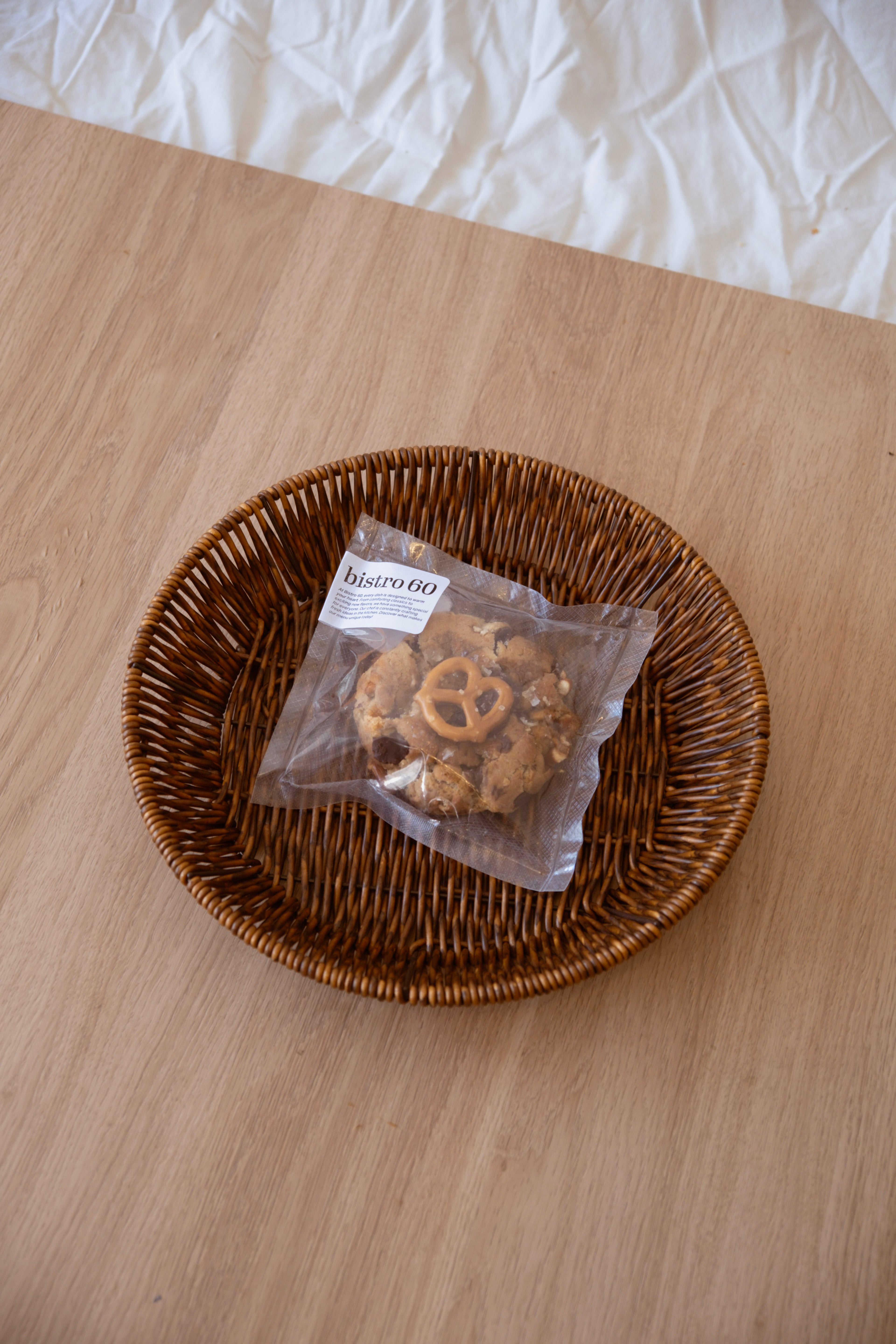 pretzel salted caramel cookie