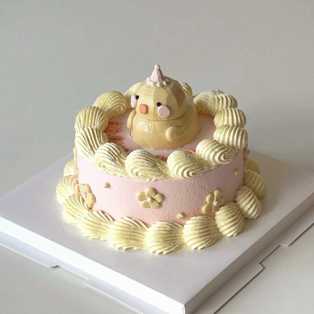 3d duck cake