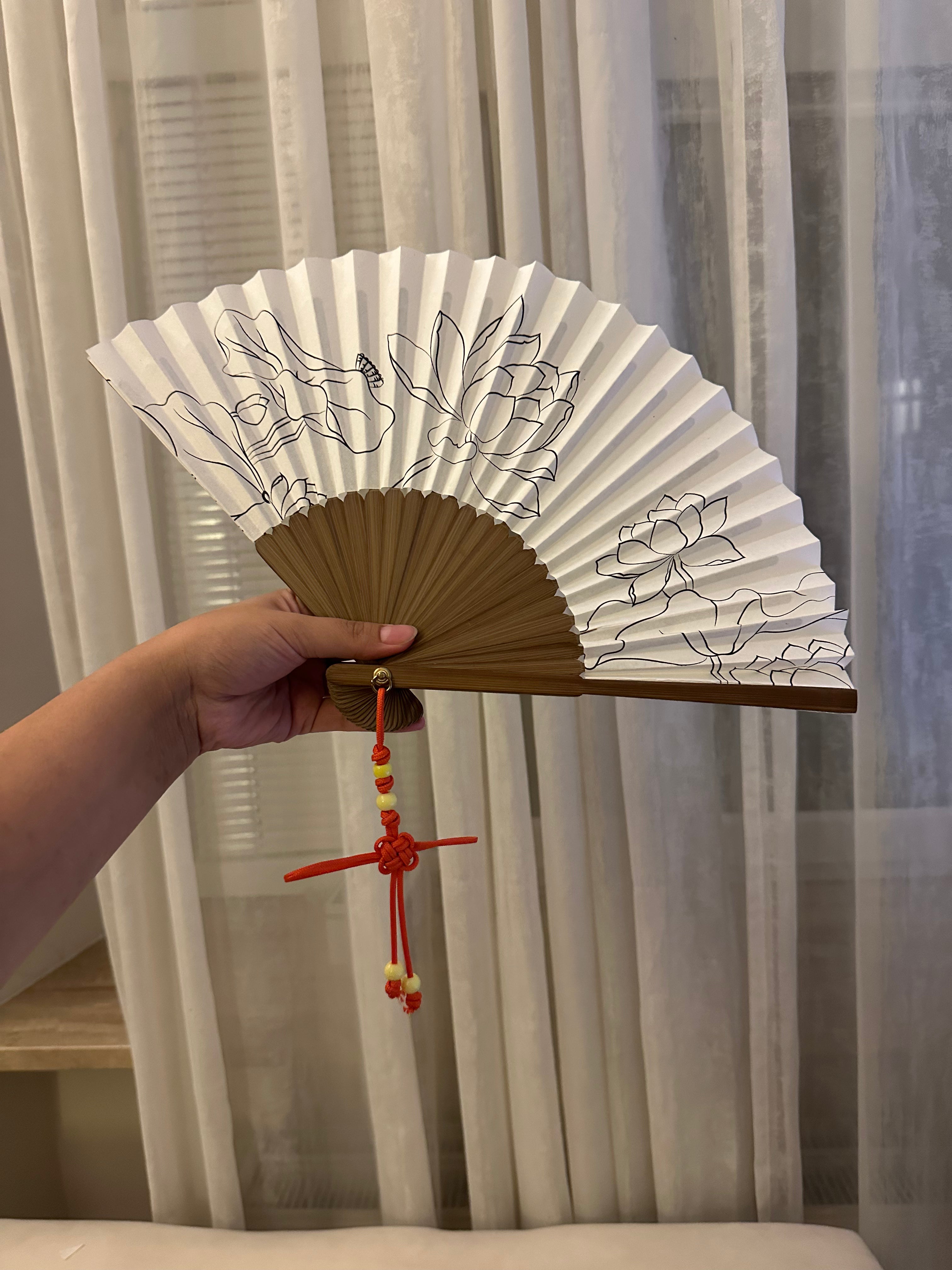 🌸 Traditional Fan and Knot Class