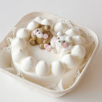 [krabicový dort] 3D roztomilí medvídci