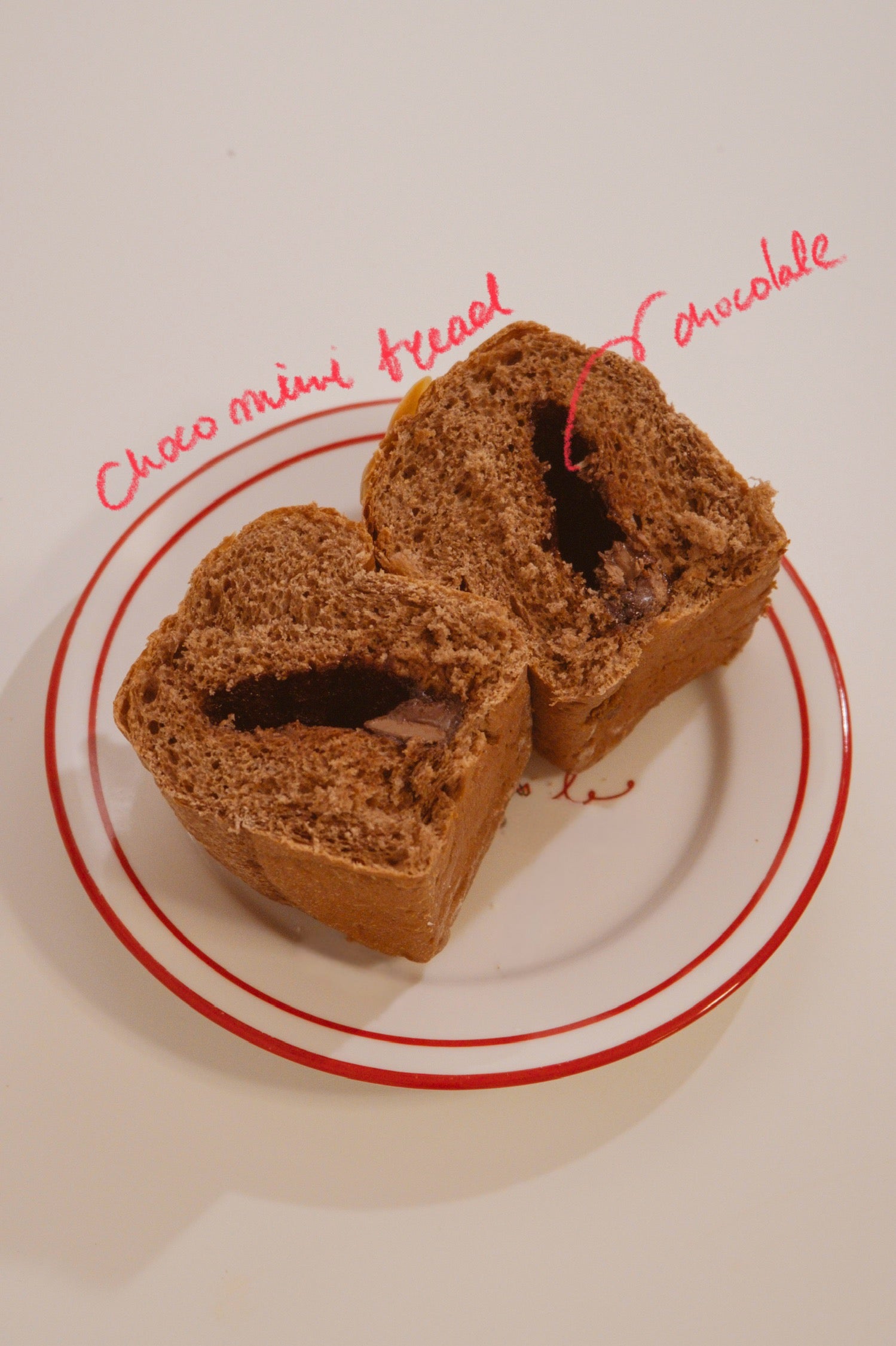 Choco mini bread