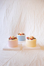 puppy in berries' garden