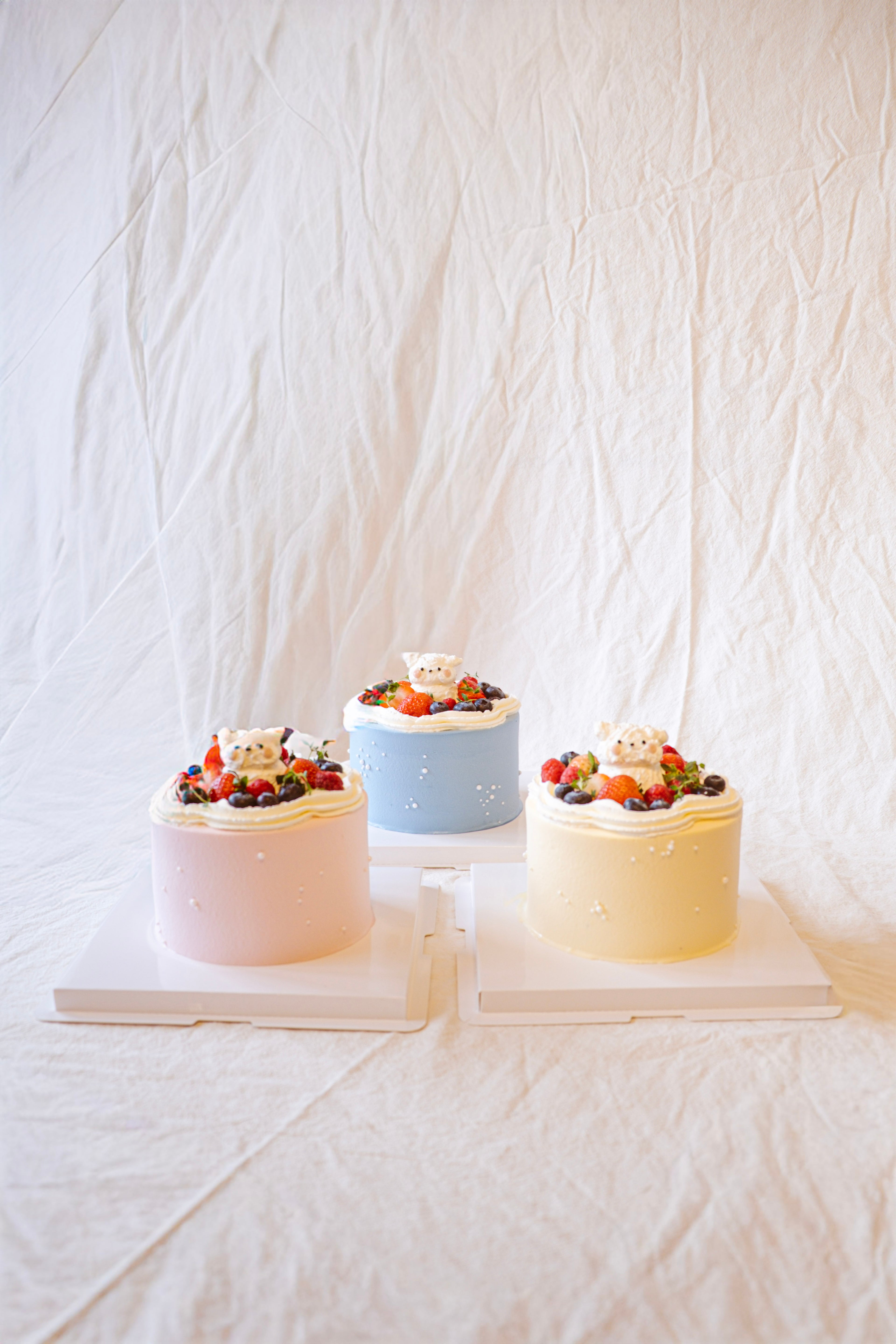 puppy in berries' garden