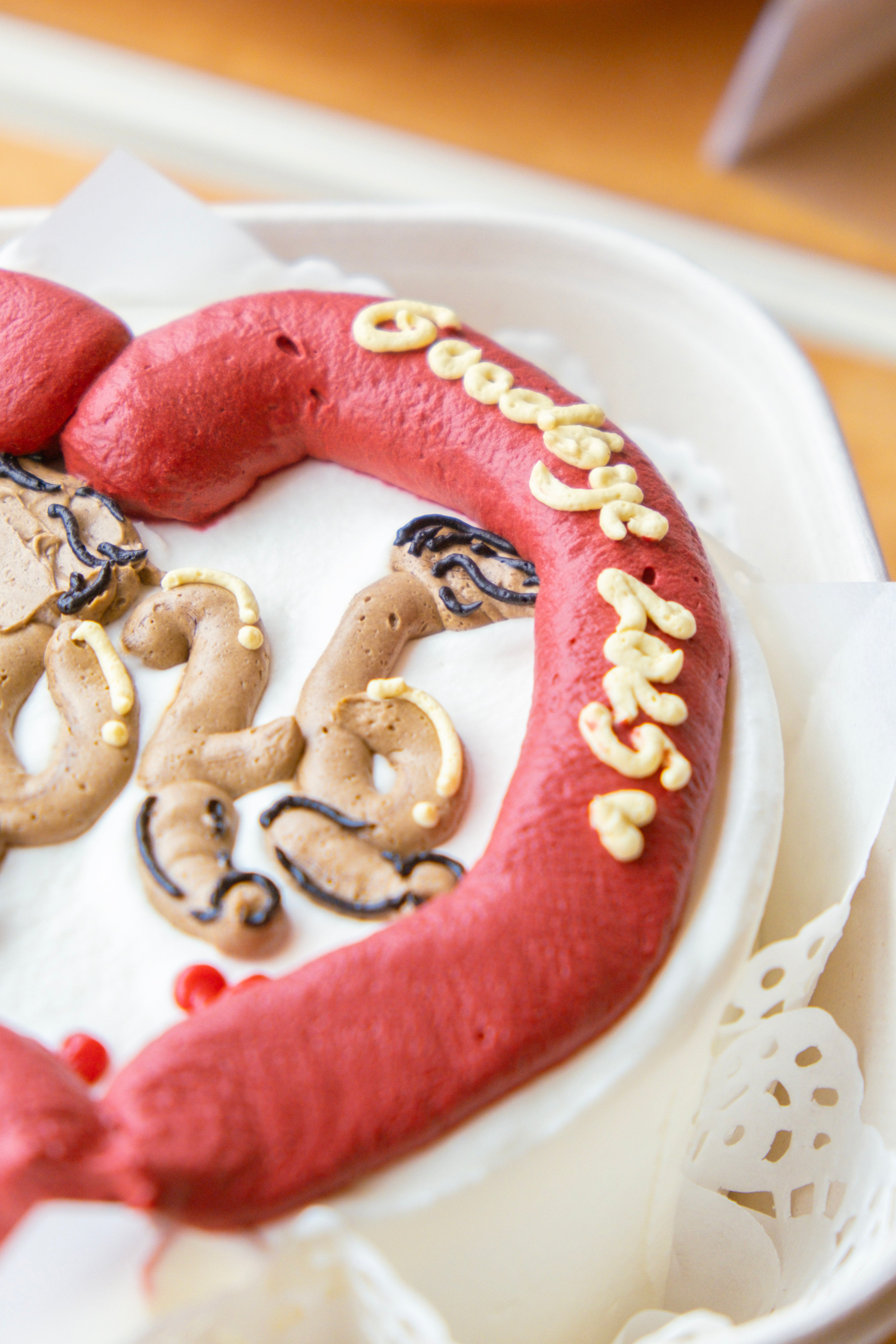 🐴 new year horse box cake