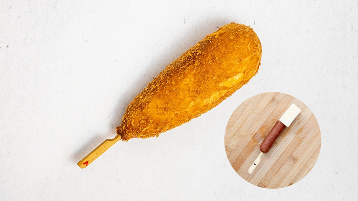 Cheese corndog