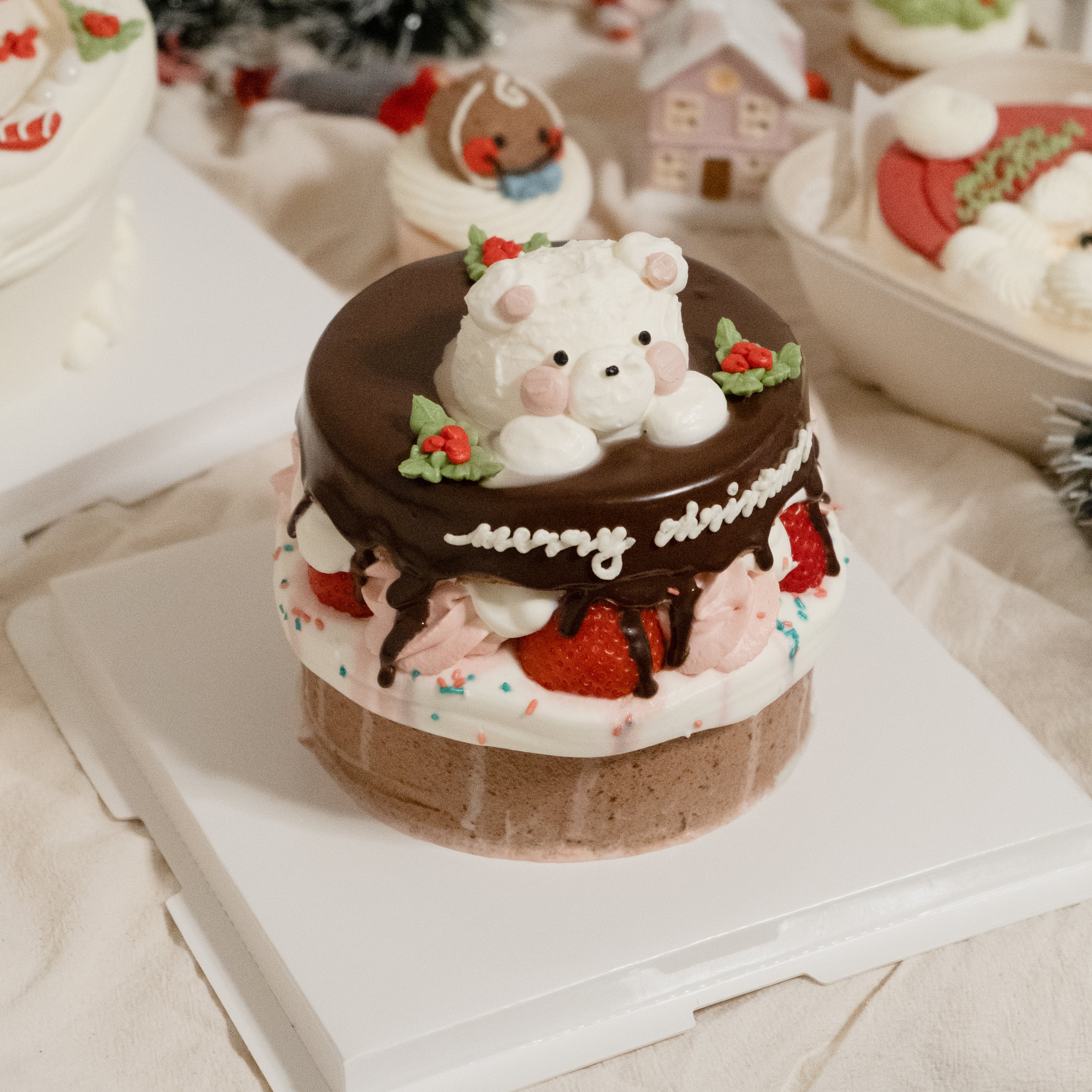 [🎄Christmas] cocoa bear tall