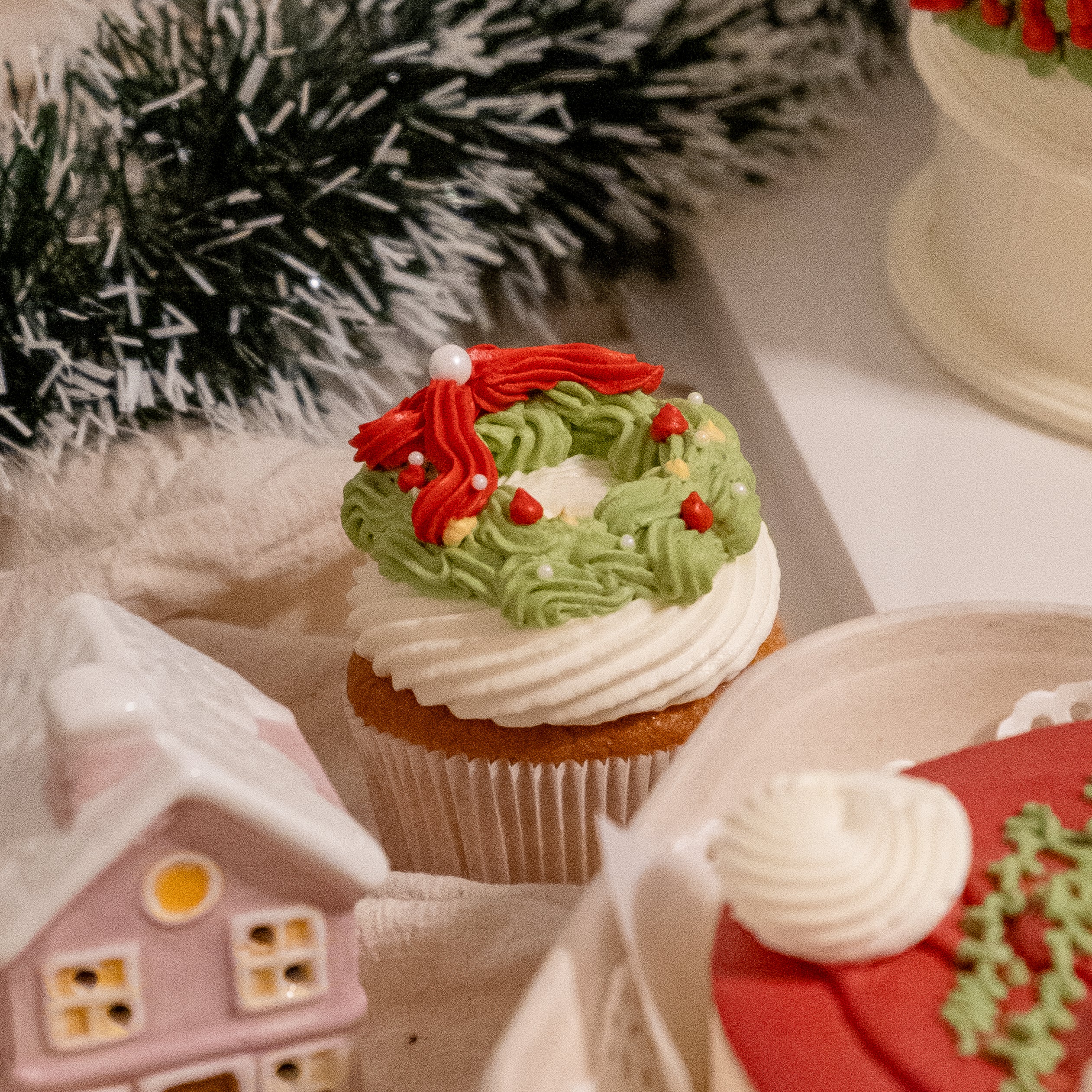[🎄Christmas] cupcake set