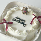 [krabicový dort] základní dort se svíčkou