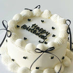 cute ribbon cake