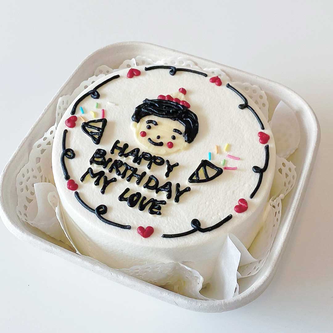 [box cake] birthday boy/girl cake